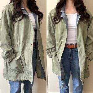 Sequence Vintage All Season Outdoor Jacket - Neutral Green and‎ Blue